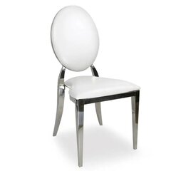Olivia Chair Silver-White 