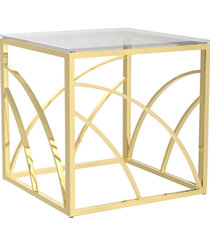 Willow End Tables - Gold (Set of 3)