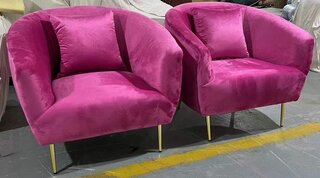 Kelis Side Chair - Hot Pink - New Arrival 