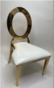 O'Back Chair Gold -White