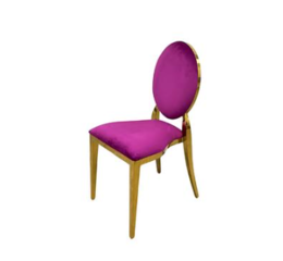 Olivia Chair Gold-Plum (Coming Soon)