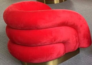 Priya Red Sofa