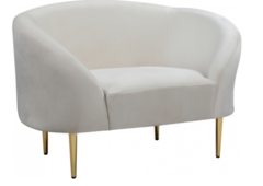 Reiley -Cream and Gold Chair
