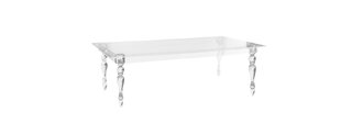 Adah Clear Acrylic Estate Table - New Arrival 