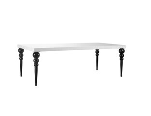 Brooklyn Table (White and Black Legs)