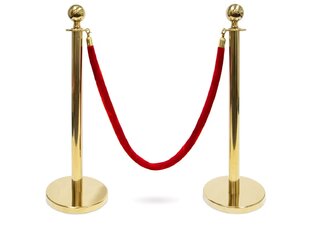 Gold Stainless Steel Stanchion 