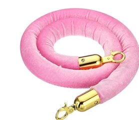 Pink Velvet Rope (5ft)