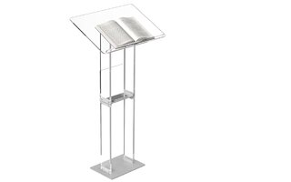 Acrylic podium