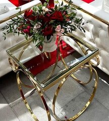Grace End Table - Gold - New Arrival
