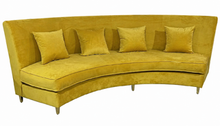 Kelis Lounge Sofa- Yellow