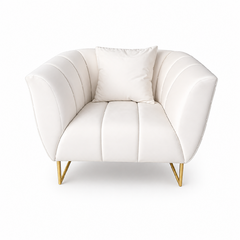Enock Chair - Ivory - New Arrival 
