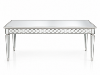 Bianca Mirrored Table -Silver