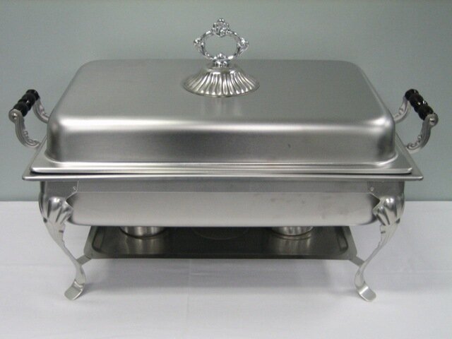8 qt. Stainless Steel Chafer 