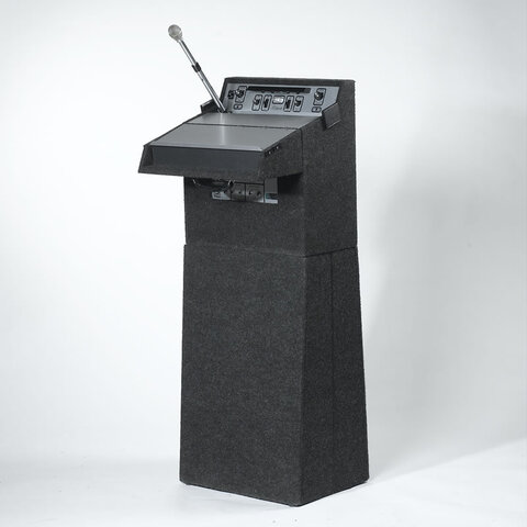 Lectern with Microphone