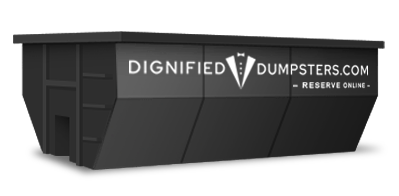 10 Yard Dumpster Dignified Dumpsters