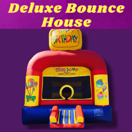 Bounce House Party Rental Chicagoland Dino Jump
