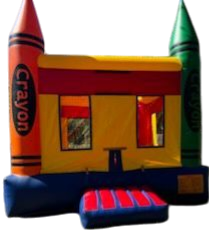 Crayon Castle Bounce House