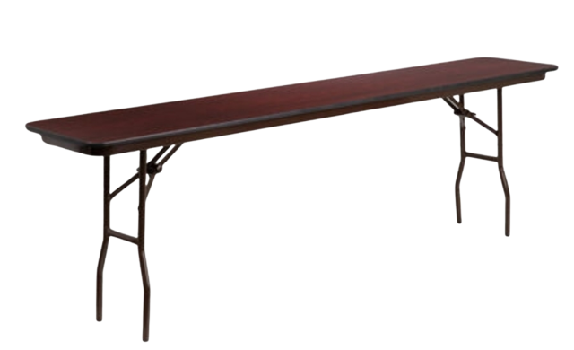 8ft Skinny Buffet Table