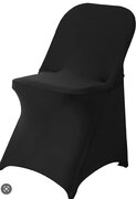 Spandex Chair Cover Black