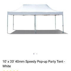10x20 Popup Tent
