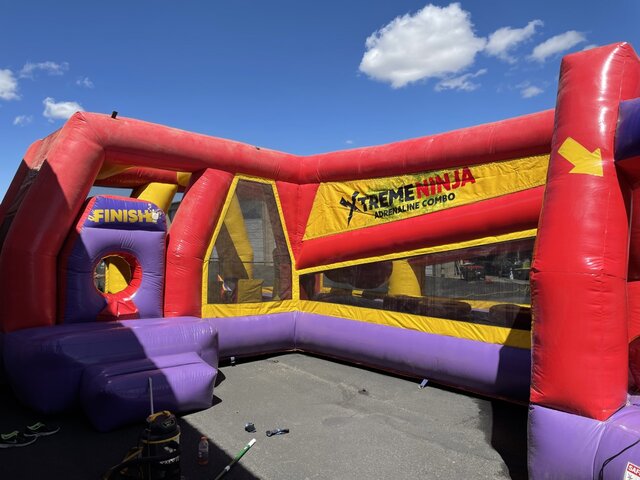 Xtreme Ninja Combo  Custom Inflatables