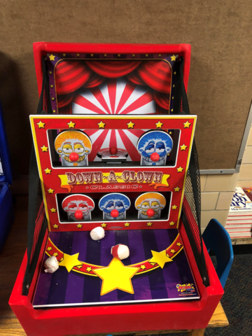 Down the Clown Carnival Game