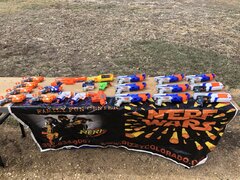nerf wars party guns only