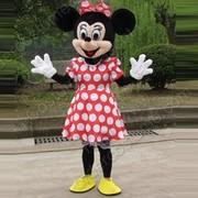 Red Minnie Mouse Character