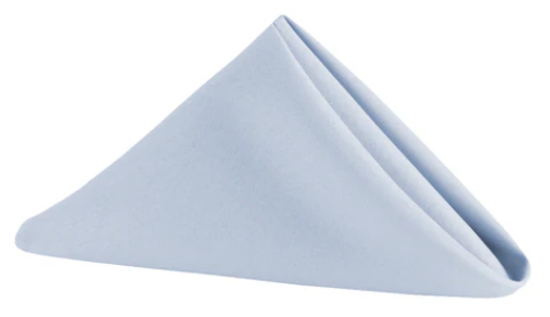 Polyester Napkin Baby Blue