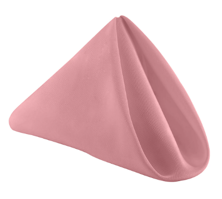 Polyester Napkin Rose Dust