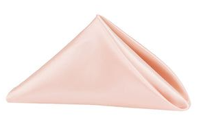 Satin Napkin Peach