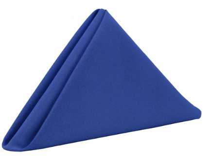 Polyester Napkin Royal Blue
