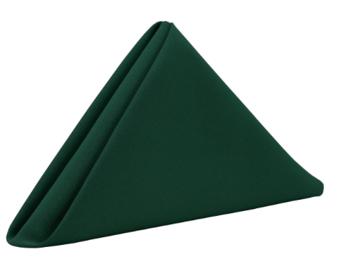 Polyester Napkin Hunter Green