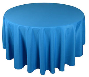 Round Polyester Turquoise 1017