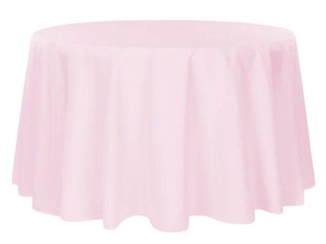 Round Polyester Pink