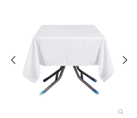 72 x 72 Square  tablecloths