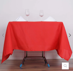 72 x 72 Square  tablecloths