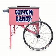 Pink Cotton Candy Cart