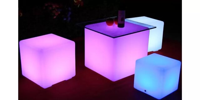LED Accent Cubes (Set of 7)