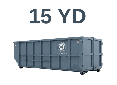 Dogwood Disposal 15-yard roll-off dumpster