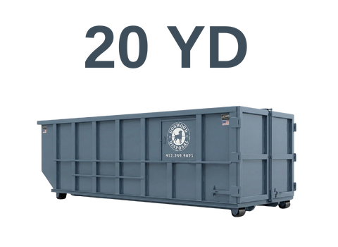 Dogwood Disposal 20-yard roll-off dumpster