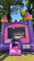 Basic Pink Bounce House 15