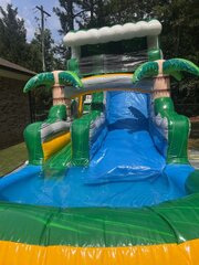 Green Tropical Waterslide 15