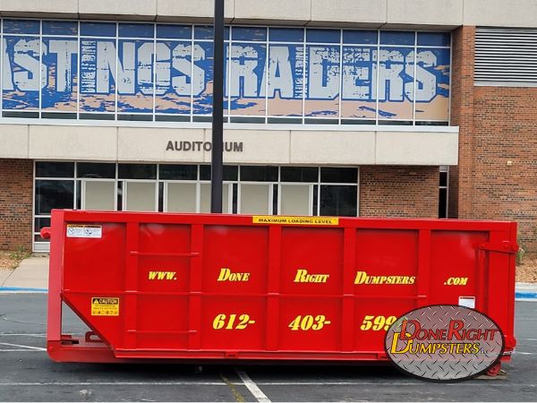 Comprehensive Waste Management with Various Dumpster Sizes in Eagan