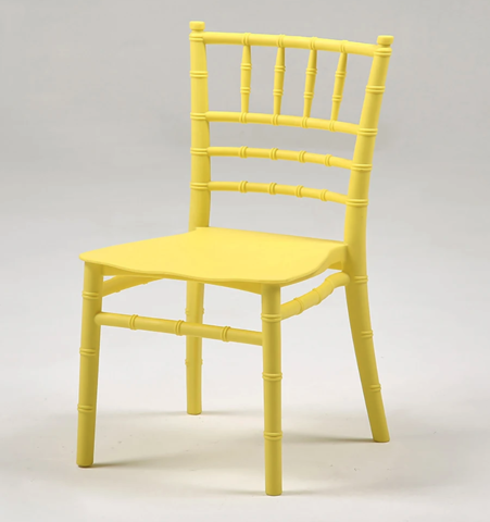 Childrens Wood Chiavari chair-yellow