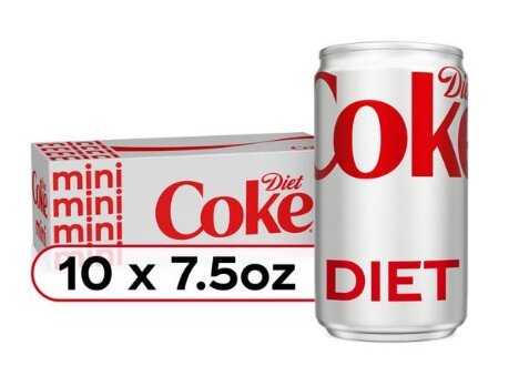 Diet Coke Cans mini - 10 count