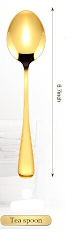 Gold Teaspoon