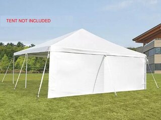 20ft Tent Solid Side Panels