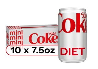 Diet Coke Cans mini - 10 count