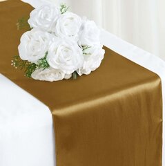 Gold Satin Table Runner 12"x108"